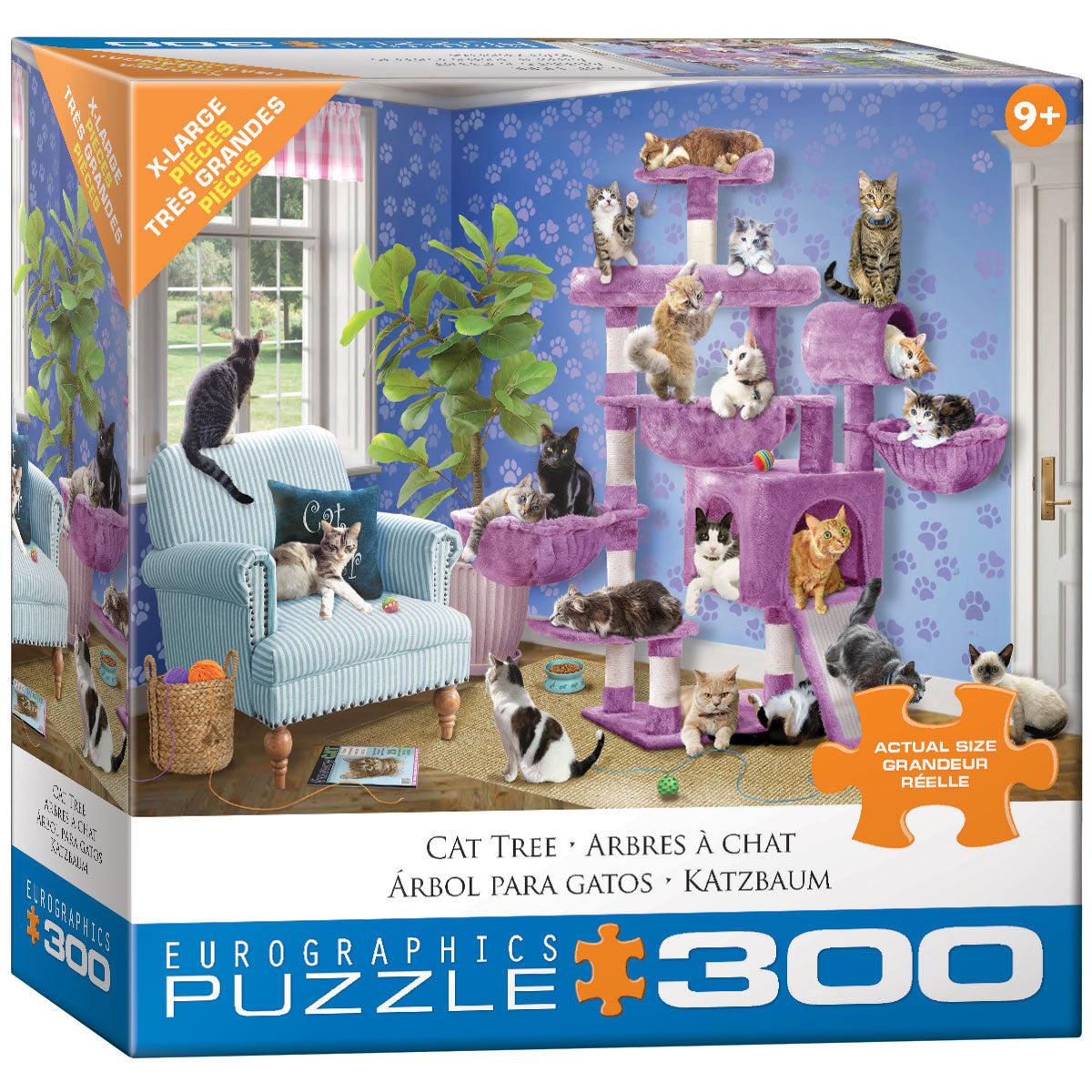 Cat Tree – 300 Piece Jigsaw Puzzle