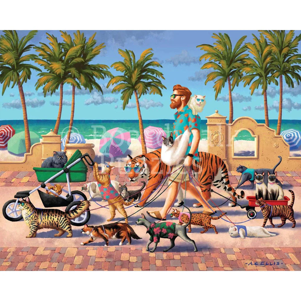 Cat Walker – 1000 Piece Jigsaw Puzzle