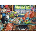 Snowball Cat Detective – 100 Piece Mini Jigsaw Puzzle