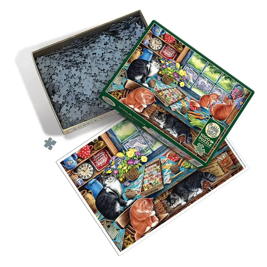 Snowball Cat Detective – 100 Piece Mini Jigsaw Puzzle