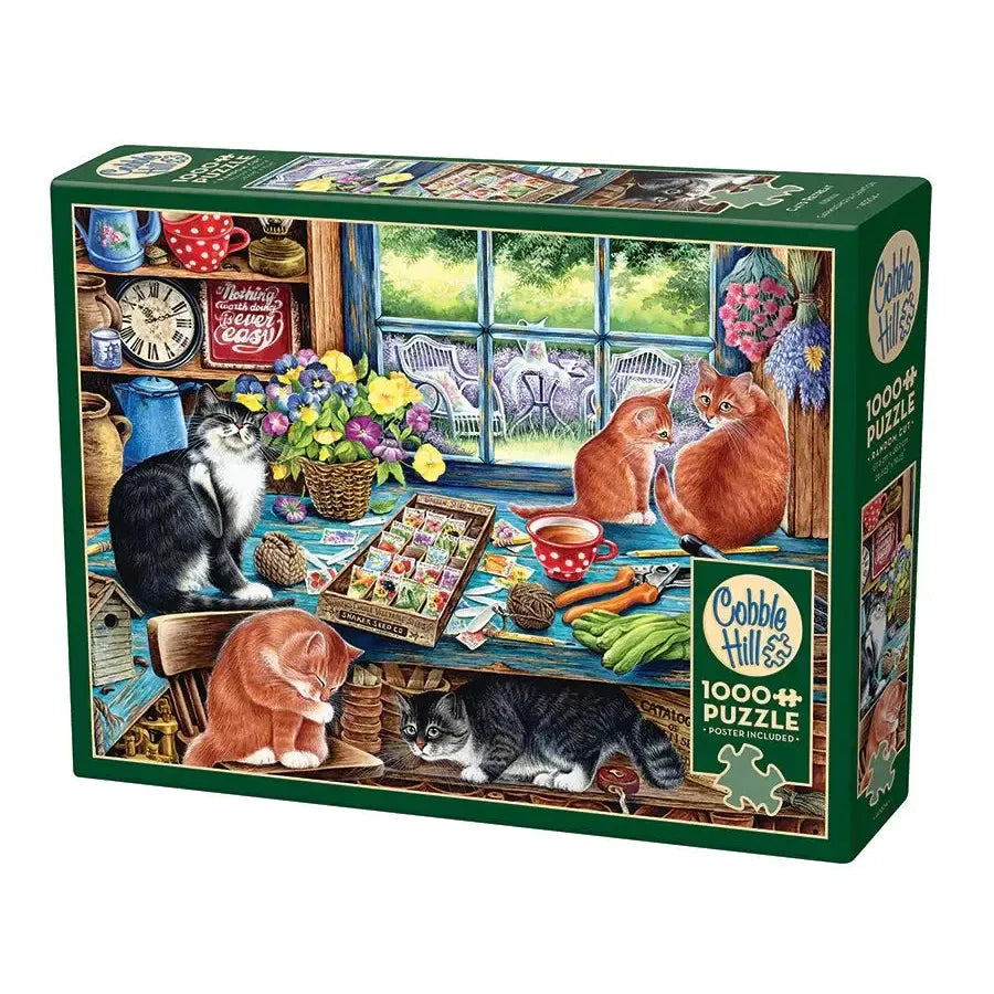 Snowball Cat Detective – 100 Piece Mini Jigsaw Puzzle