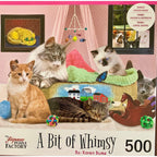 Cats & A Cradle: A Bit of Whimsy – 500 Piece Jigsaw Puzzle
