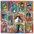 Cats in Windows – 1000 Piece Jigsaw Puzzle