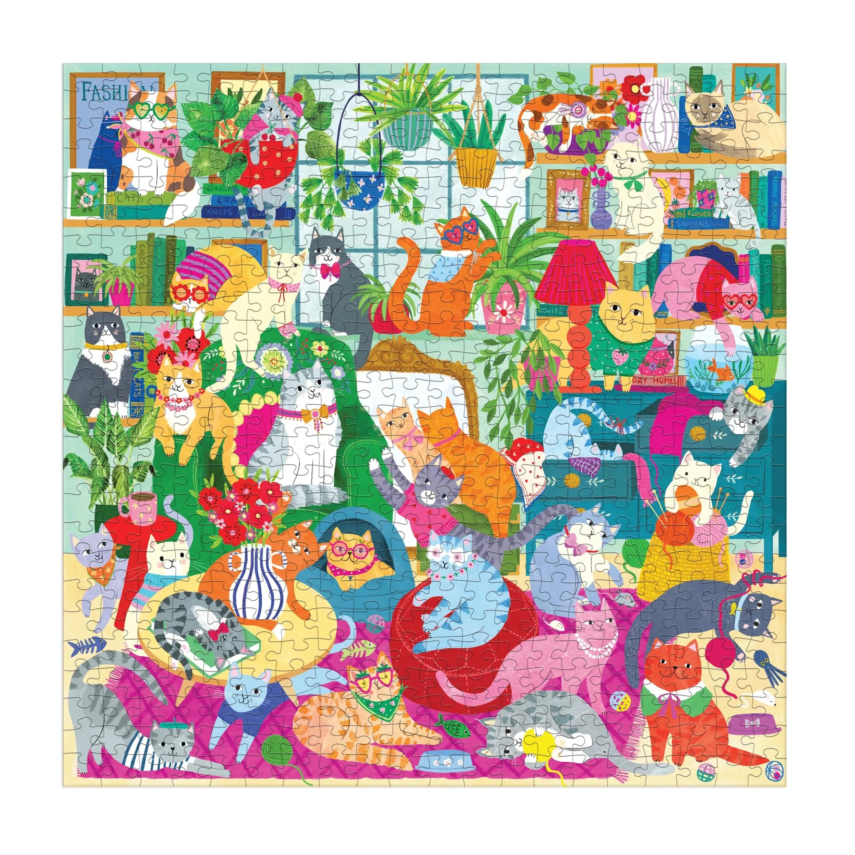 Caturday Afternoon – 500 Piece Jigsaw Puzzle