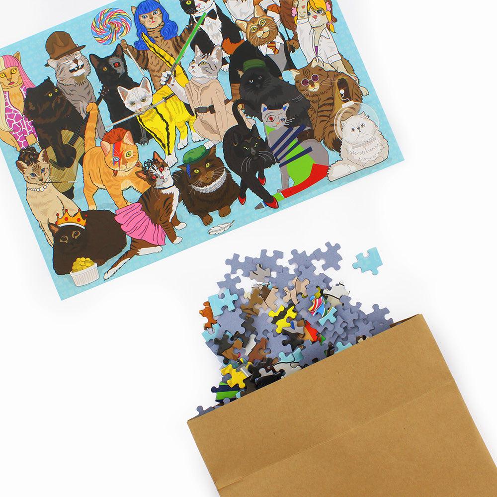 Celebri Cats – 1000 Piece Jigsaw Puzzle