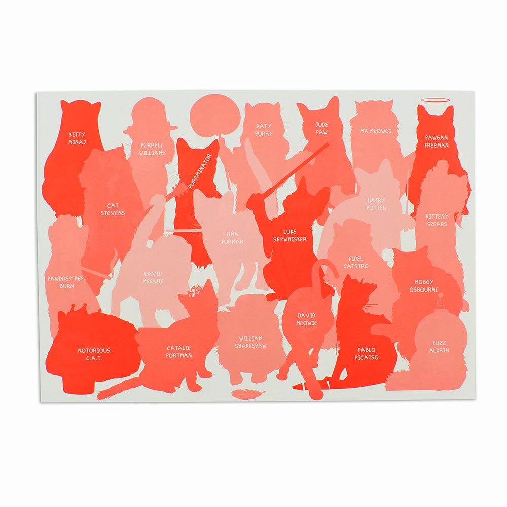 Celebri Cats – 1000 Piece Jigsaw Puzzle