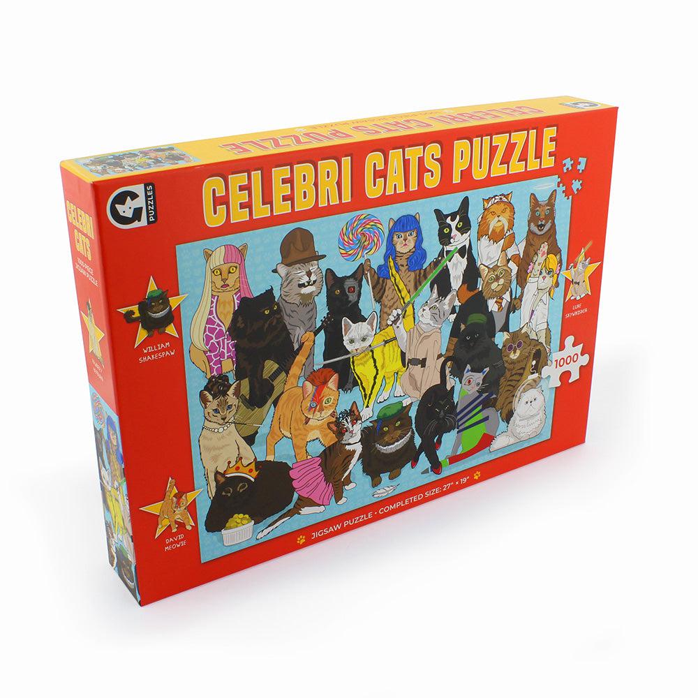 Celebri Cats – 1000 Piece Jigsaw Puzzle