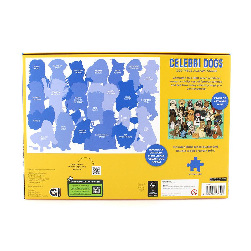 Celebri Dogs – 1000 Piece Dog Puzzle