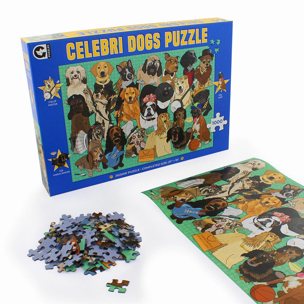 Celebri Dogs – 1000 Piece Dog Puzzle