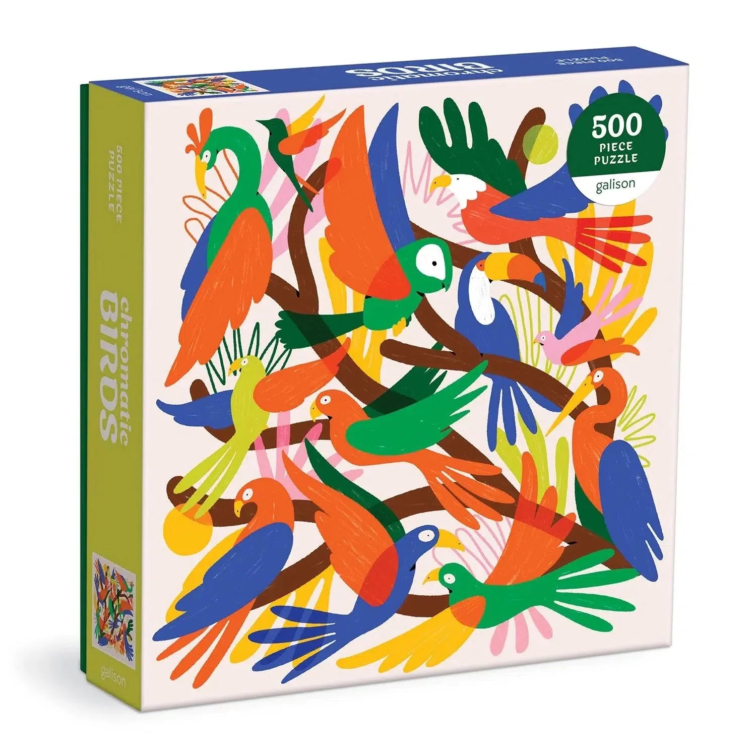 Chromatic Birds - 500 Piece Jigsaw Puzzle