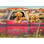 Truck and Pups – 1000 Piece Dog Puzzle