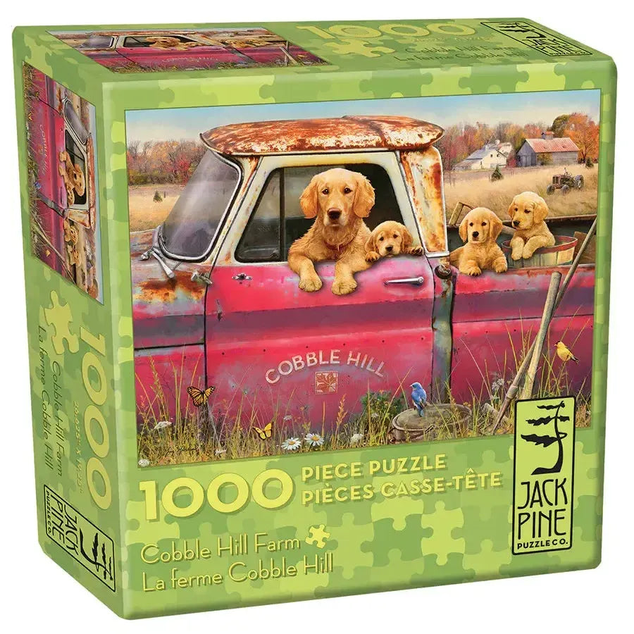 Truck and Pups – 1000 Piece Dog Puzzle