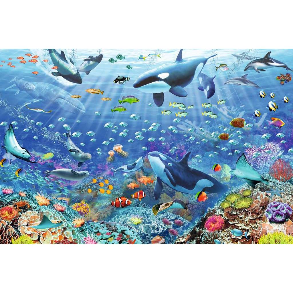 Colorful Underwater World – 3000 Piece Puzzle for Adults