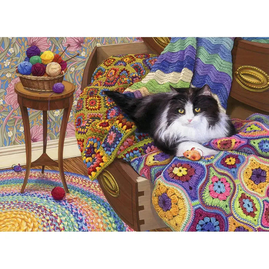 Comfy Cat – 1000 Piece Jigsaw Puzzle