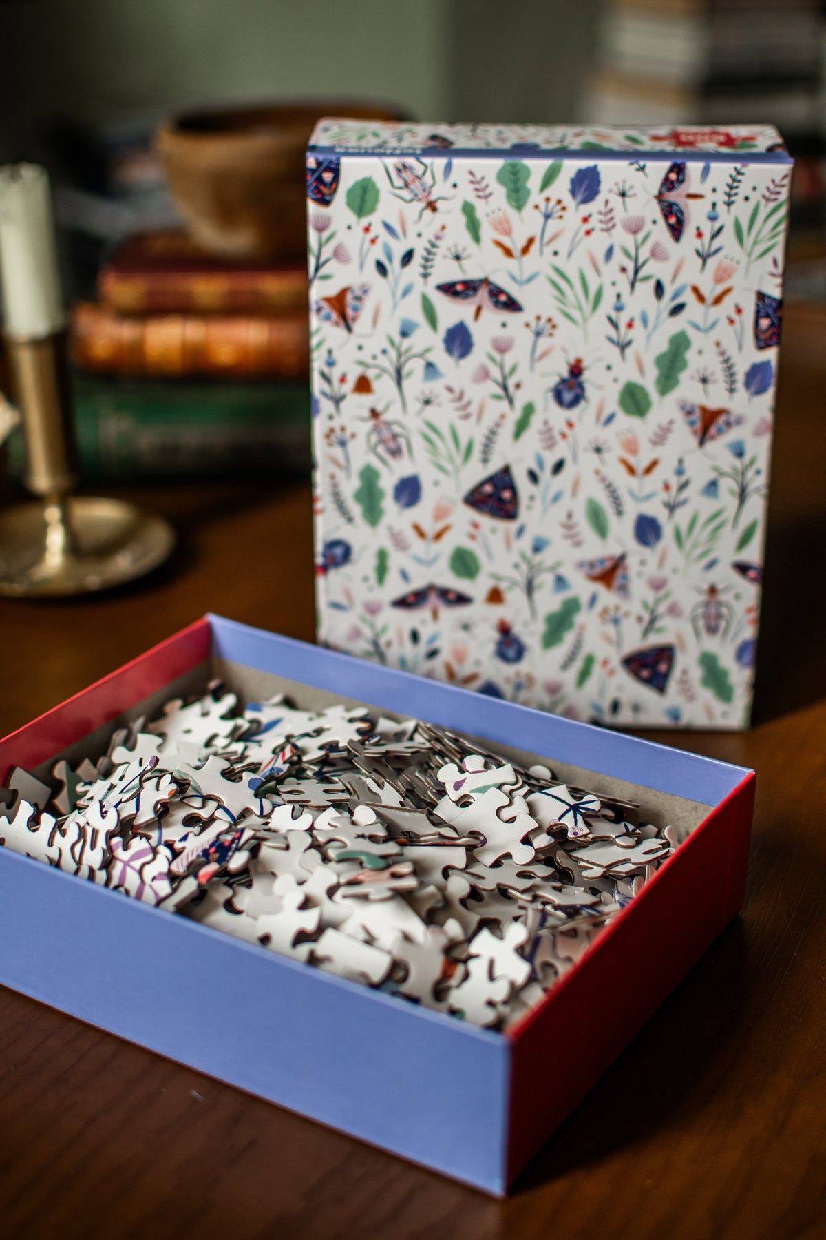 Blooms and Beetles - 500 Piece Jigsaw Puzzle