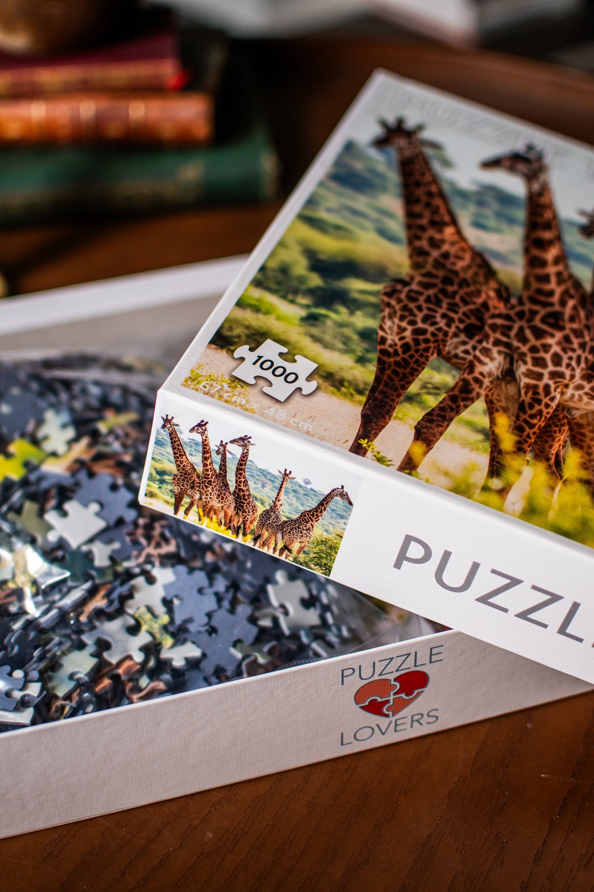 Giraffe Family - 1000 Piece Jigsaw Puzzle