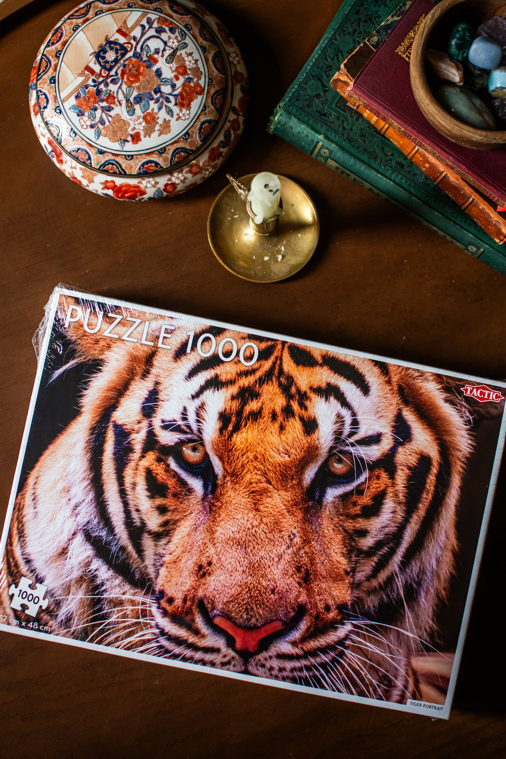 Majestic Tiger Portrait - 1000 Piece Jigsaw Puzzle