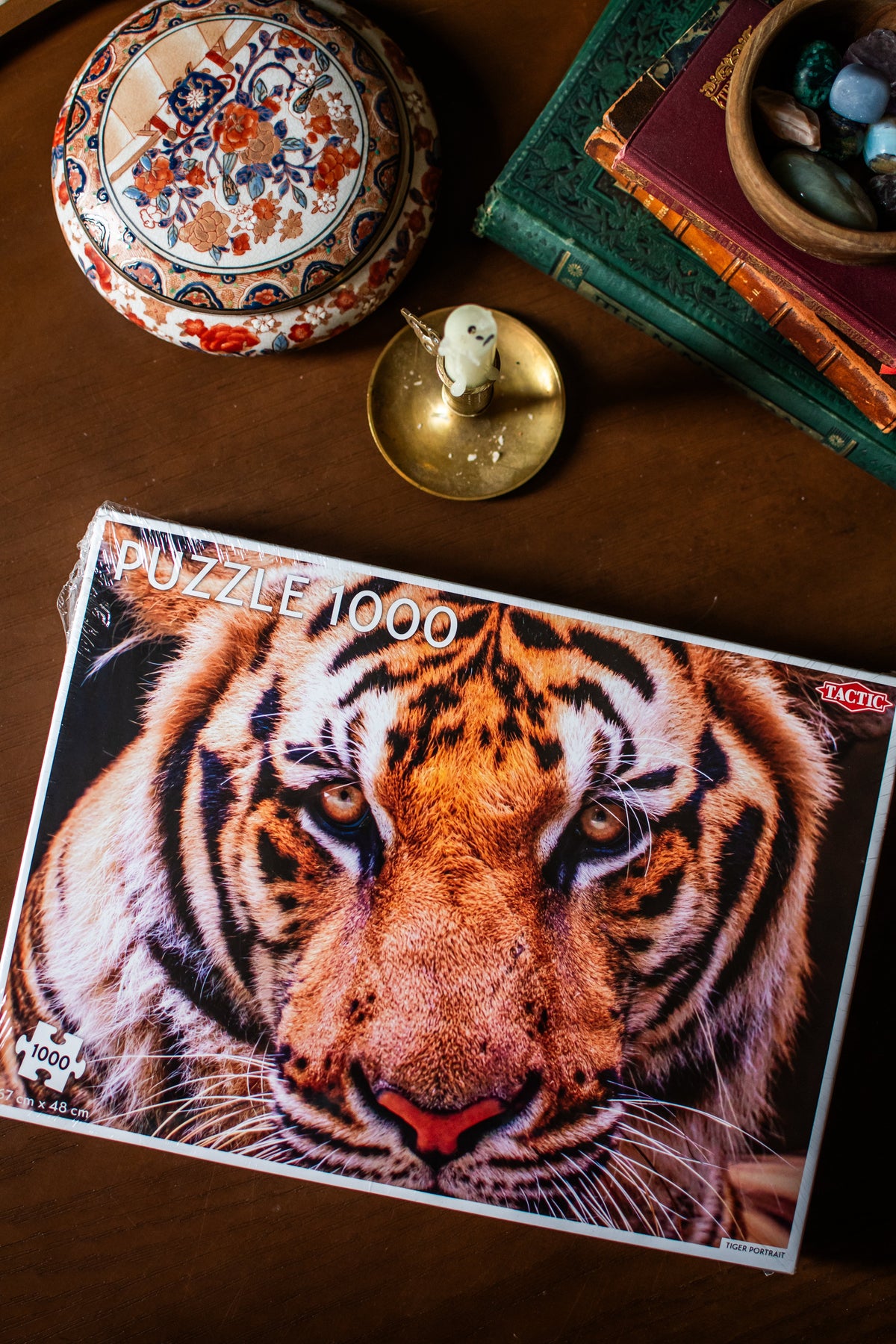 Majestic Tiger Portrait - 1000 Piece Jigsaw Puzzle