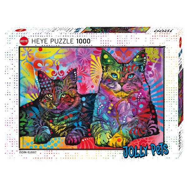 Devoted 2 Cats – 1000 Piece Jigsaw Puzzle