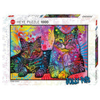 Devoted 2 Cats – 1000 Piece Jigsaw Puzzle