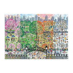 Dog Park in Four Seasons – 250 Piece Wood Puzzle