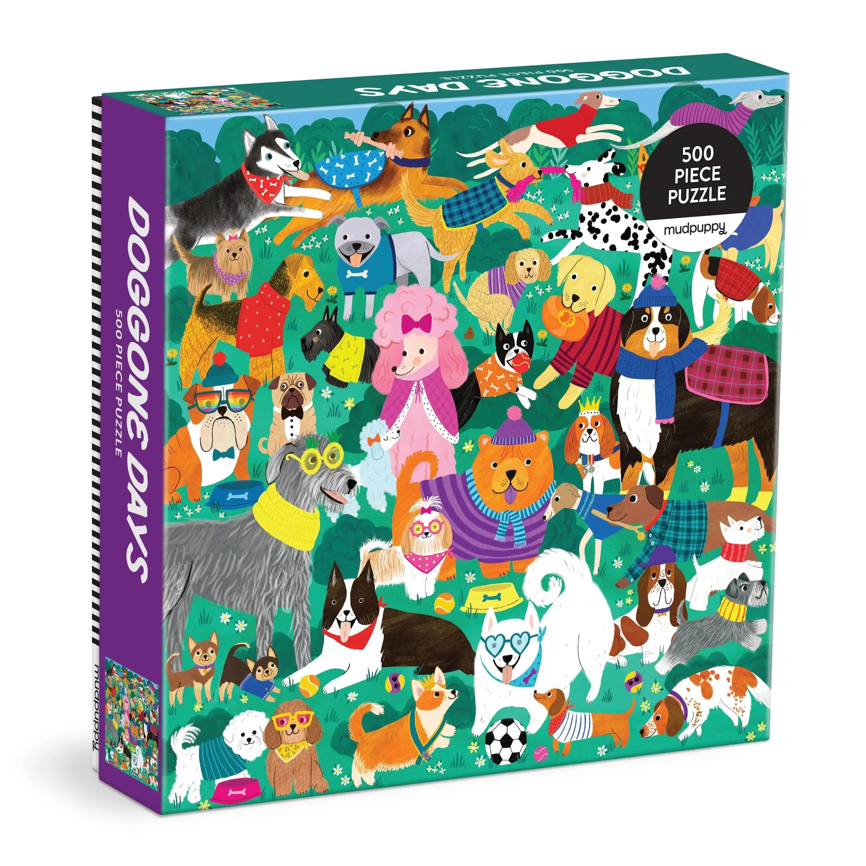 Doggone Days – 500 Piece Dog Park Puzzle