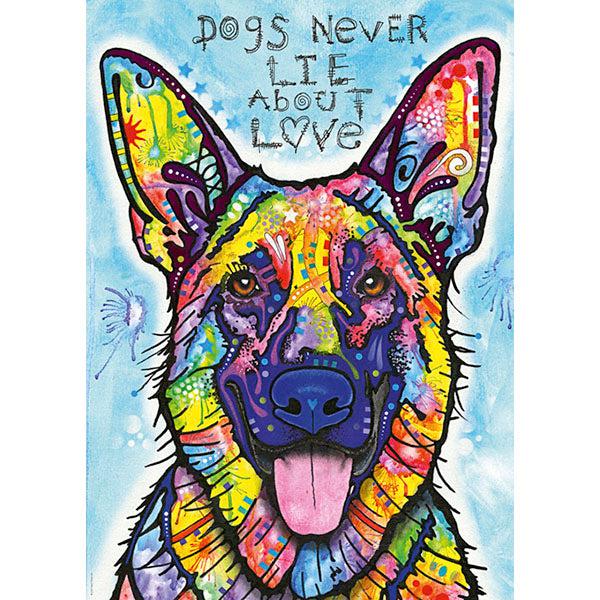 Dogs Never Lie – 1000 Piece Dog Art Puzzle