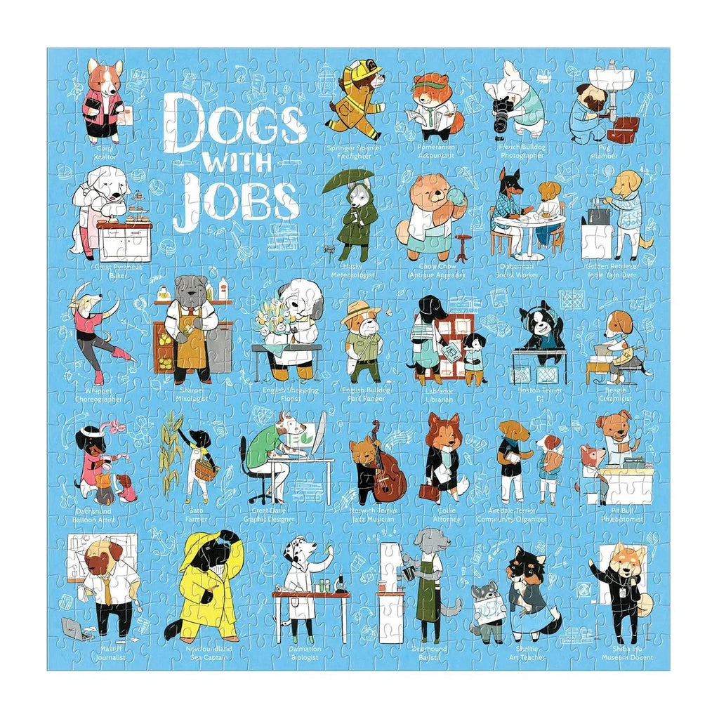 Dogs with Jobs – 500 Piece Dog Puzzle