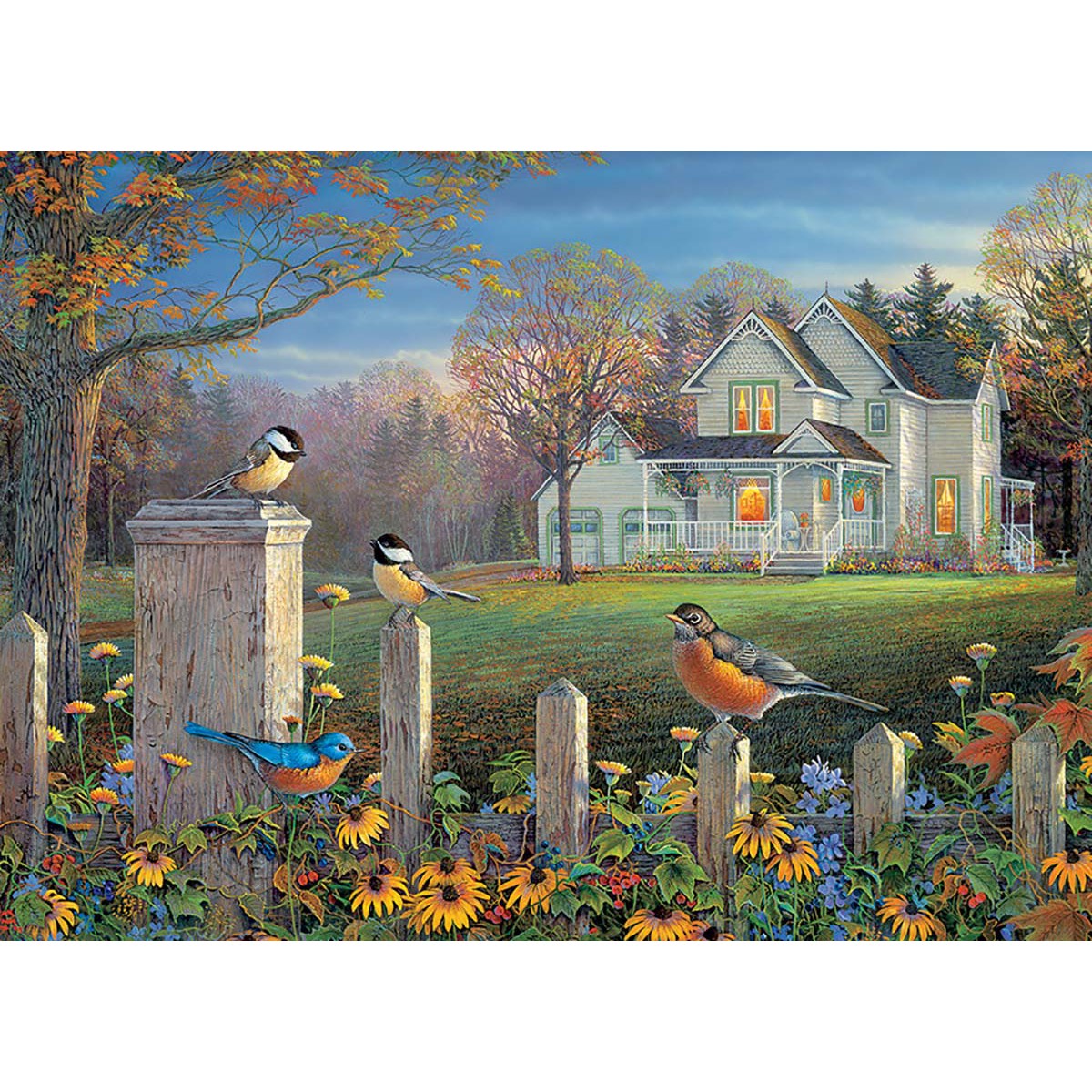 Evening Birds - 1000 Piece Jigsaw Puzzle