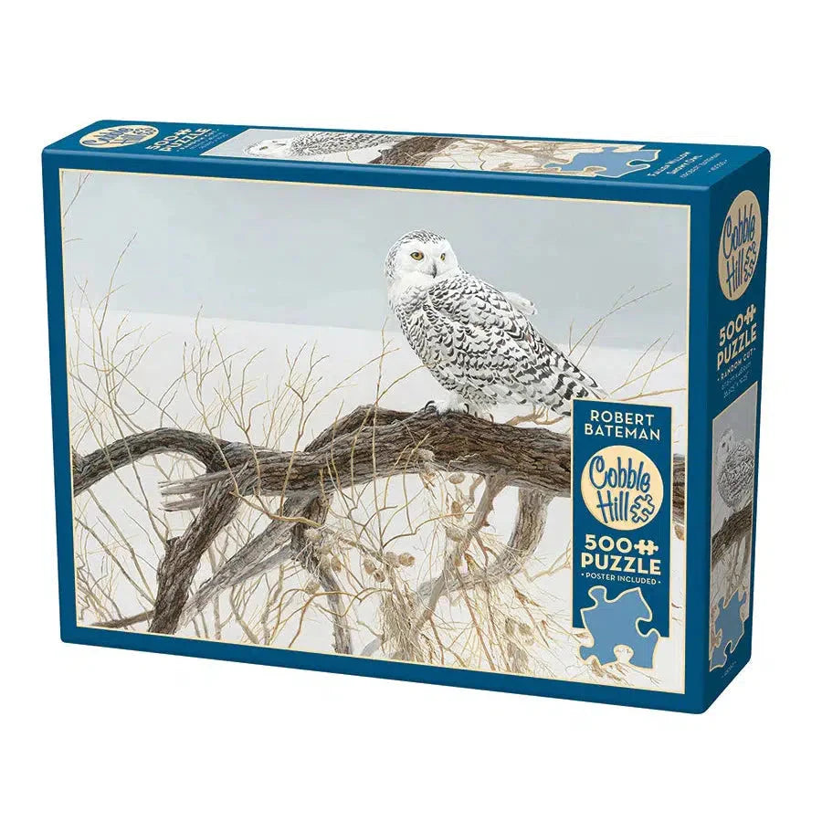Fallen Willow Snowy Owl – 500 Piece Puzzle