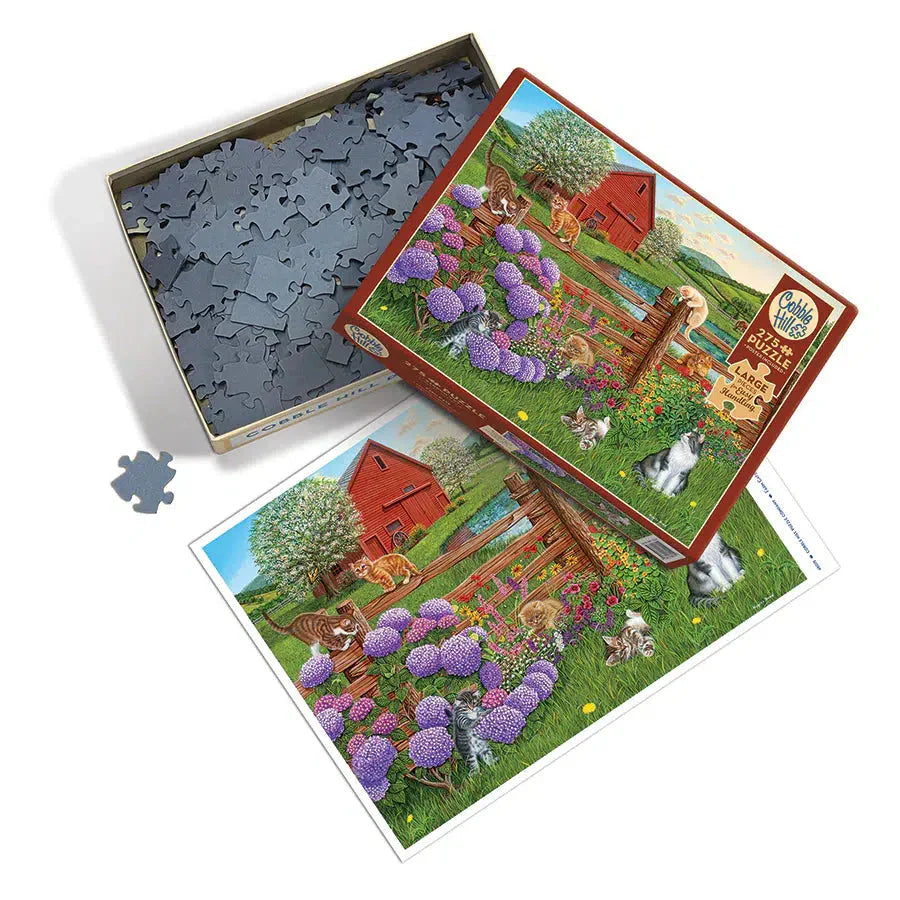 Farm Cats – 275 Large Piece Jigsaw Puzzle