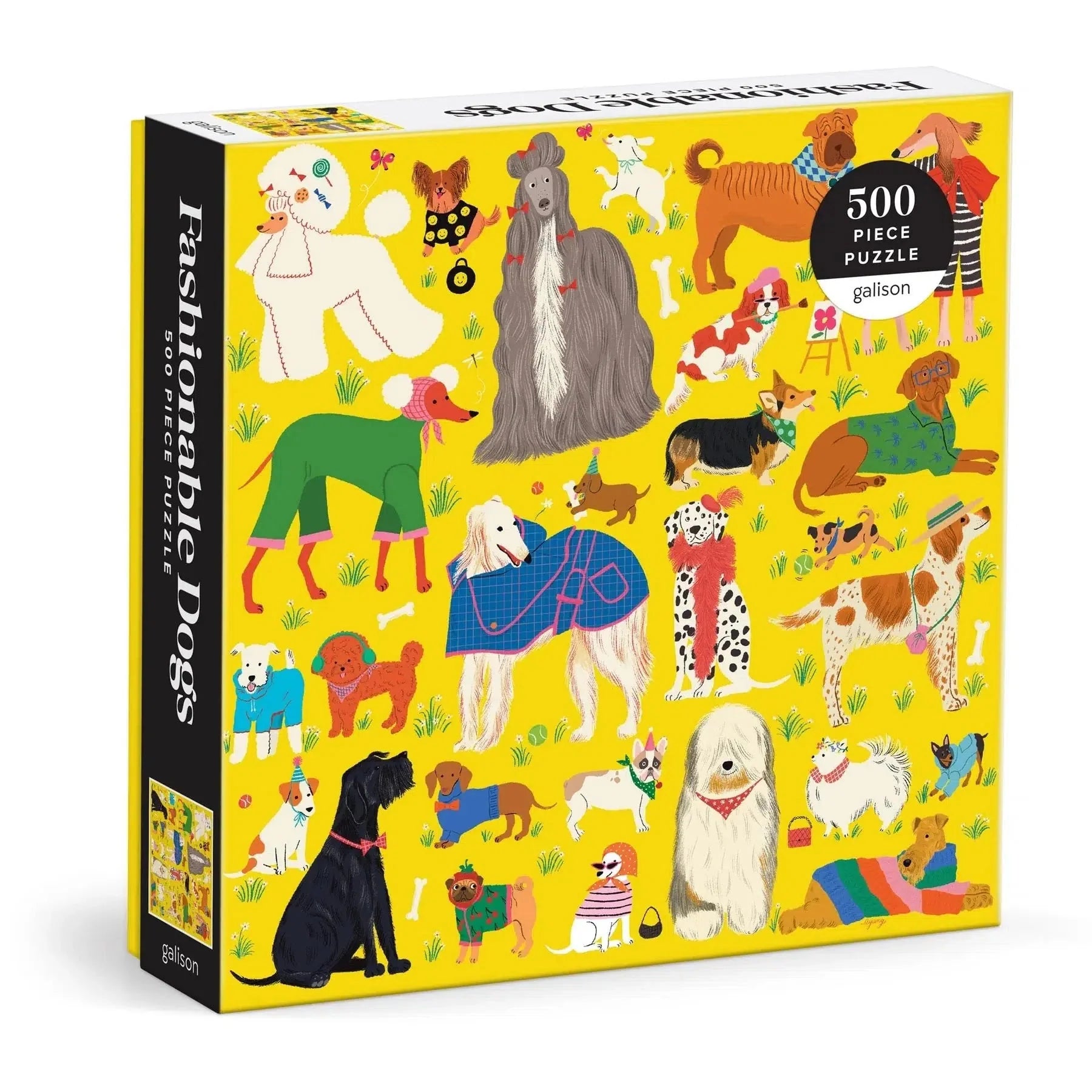 Fashionable Dogs – 500 Piece Dog Puzzle