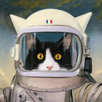 Félicette Astrocat - 100 Piece Mini Jigsaw Puzzle