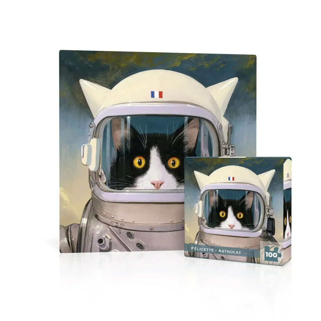 Félicette Astrocat - 100 Piece Mini Jigsaw Puzzle