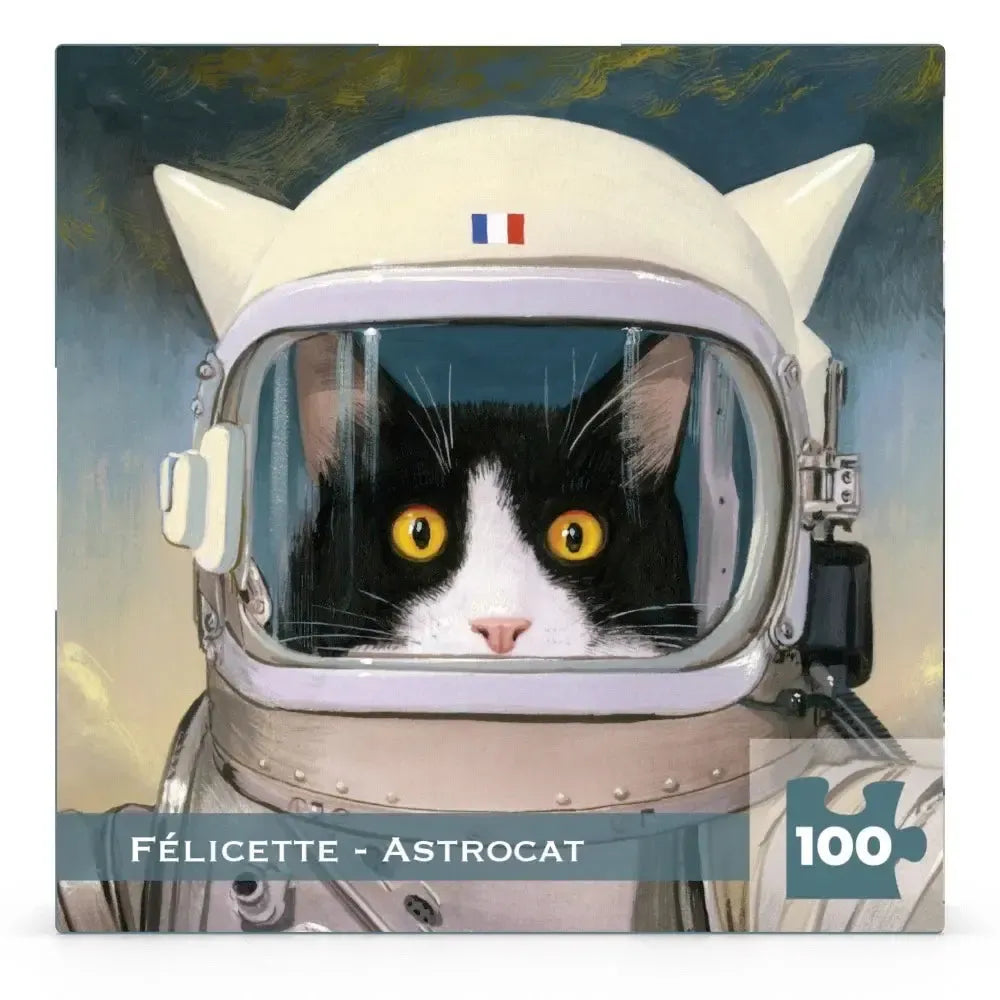 Félicette Astrocat - 100 Piece Mini Jigsaw Puzzle