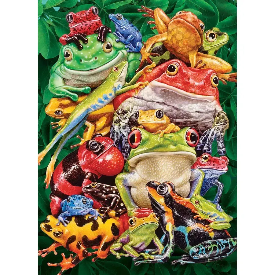 Frog Business - 1000 Piece Jigsaw Puzzle