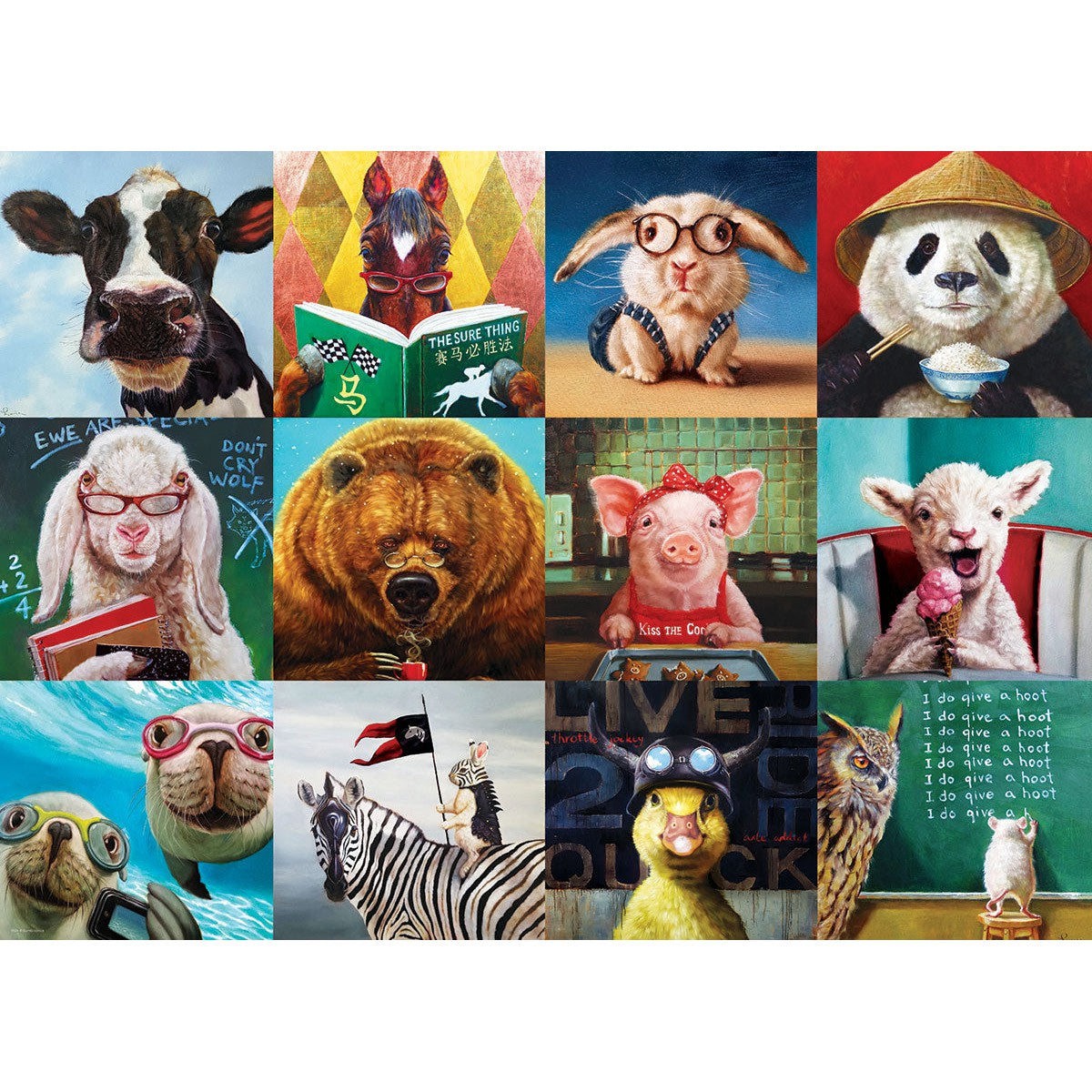 Funny Animals - 1000 Piece Jigsaw Puzzle