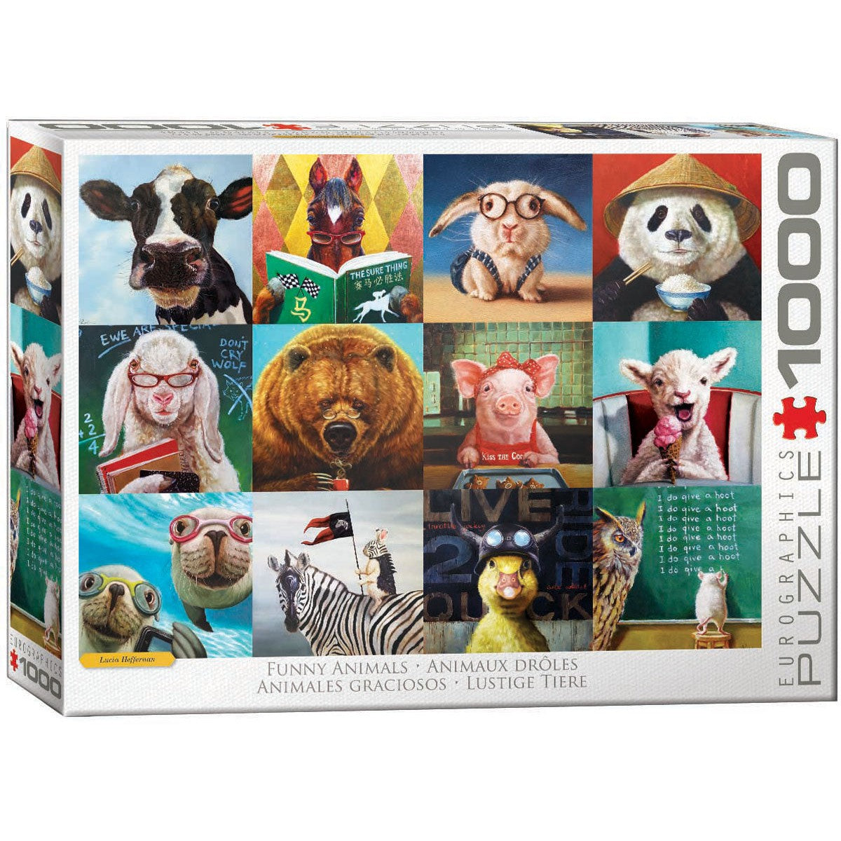 Funny Animals - 1000 Piece Jigsaw Puzzle