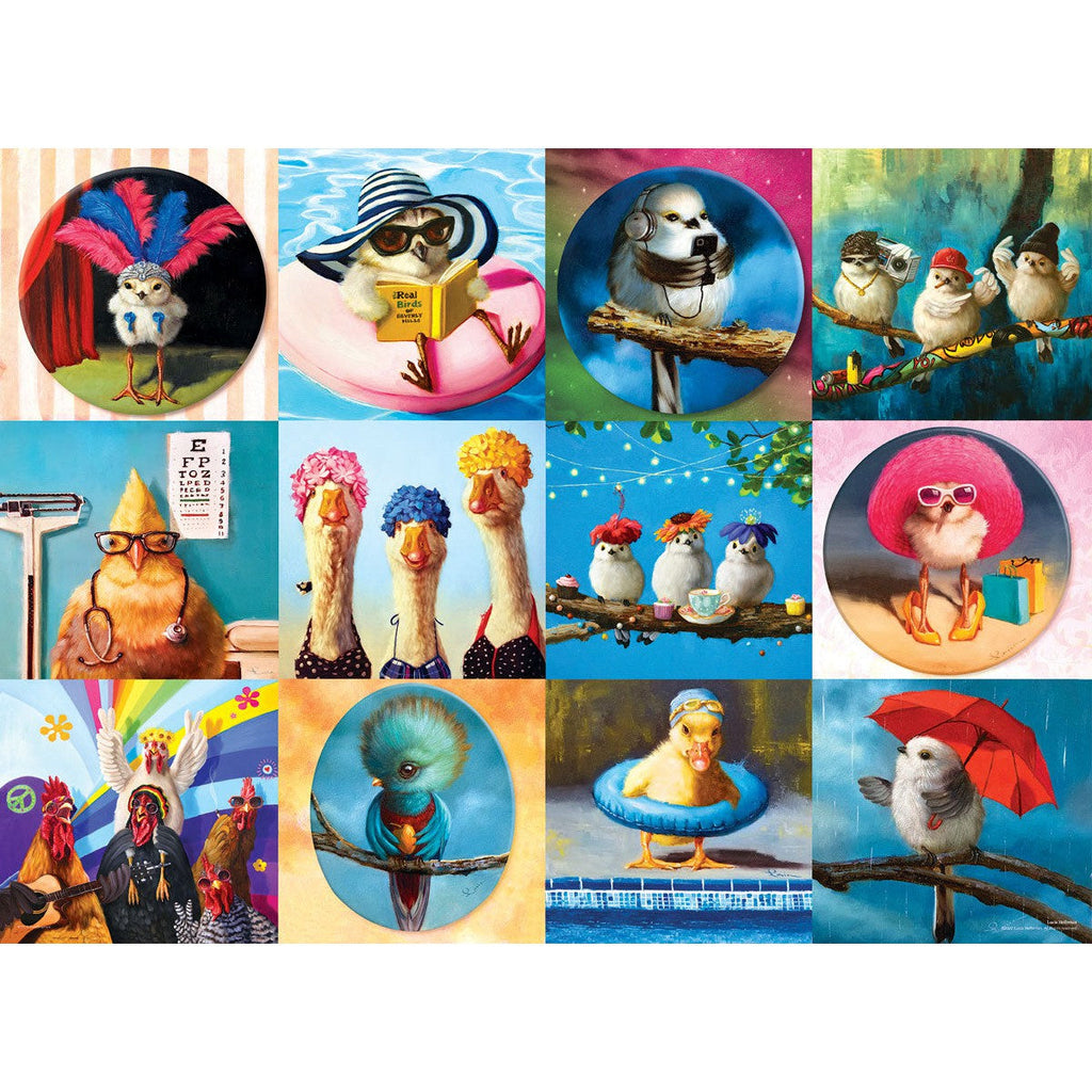 Funny Birds - 1000 Piece Jigsaw Puzzle