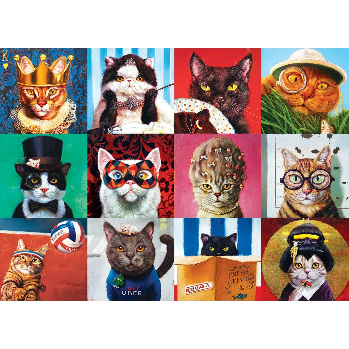 Funny Cats – 1000 Piece Jigsaw Puzzle