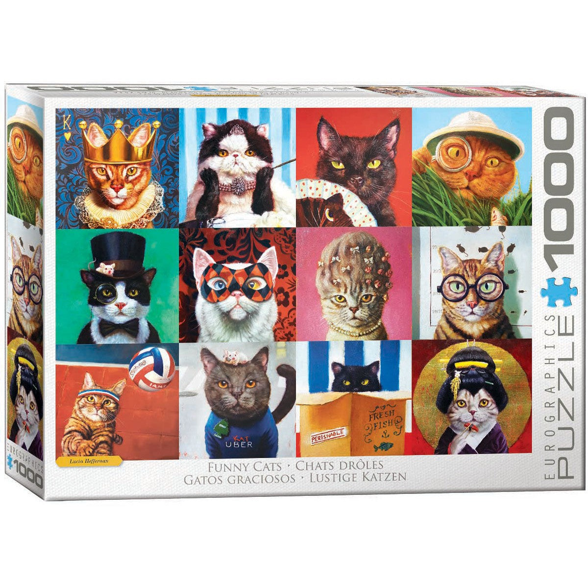 Funny Cats – 1000 Piece Jigsaw Puzzle