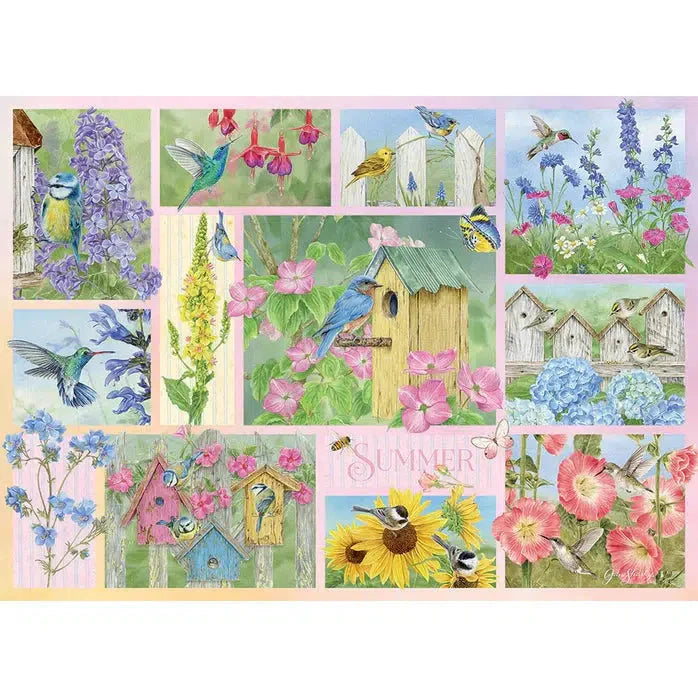 Garden Birds in Summer - 500 Piece Jigsaw Puzzle