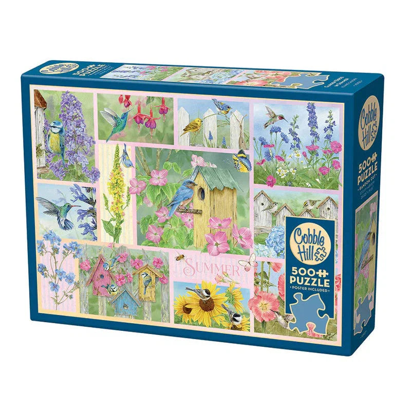 Garden Birds in Summer - 500 Piece Jigsaw Puzzle