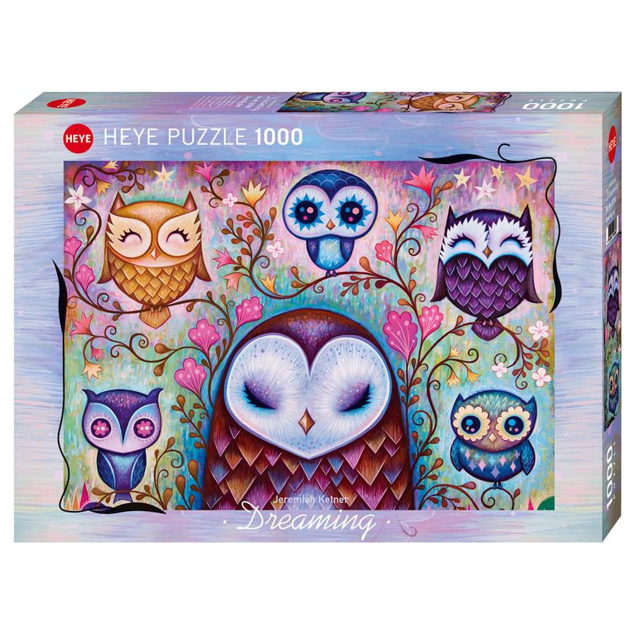 Great Big Owl Dreaming – 1000 Piece Puzzle