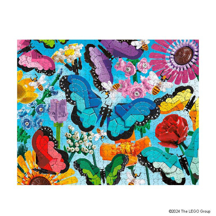 LEGO Butterflies - 1000 Piece Jigsaw Puzzle