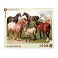 Horse Breeds - 1000 Piece Jigsaw Puzzle