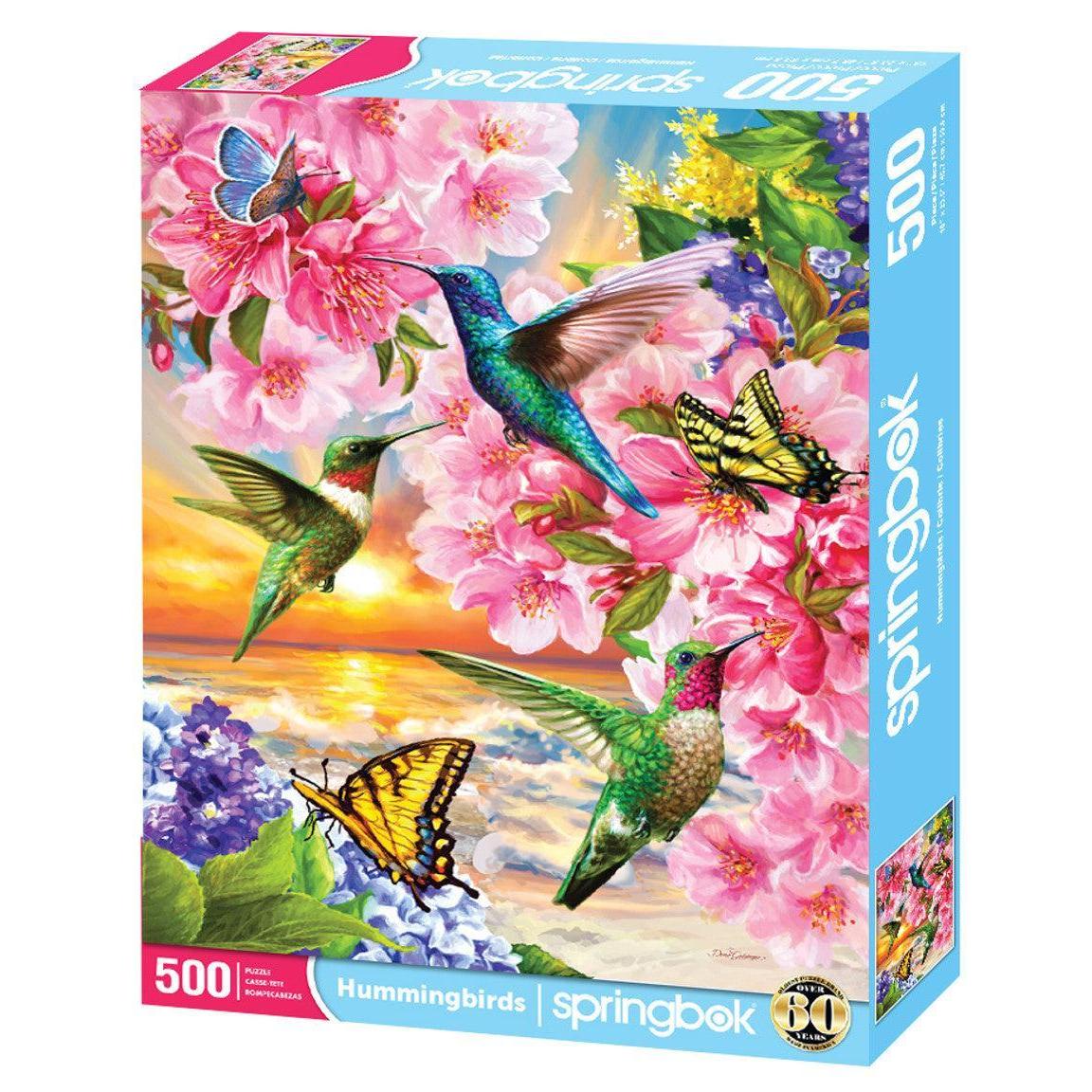Hummingbirds - 500 Piece Jigsaw Puzzle