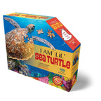 I Am Lil' Sea Turtle – 100 Piece Sea Turtle Shaped Puzzle