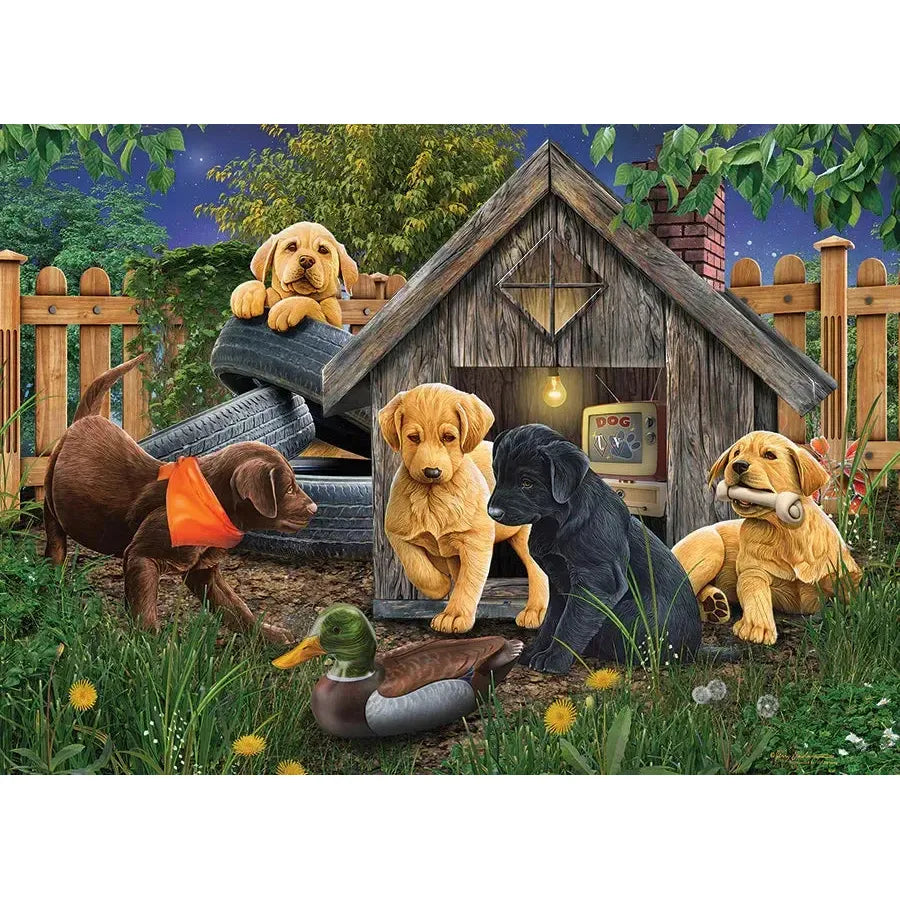 In the Doghouse – 1000 Piece Dog Puzzle