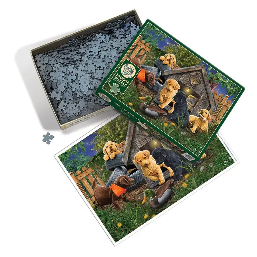 In the Doghouse – 1000 Piece Dog Puzzle